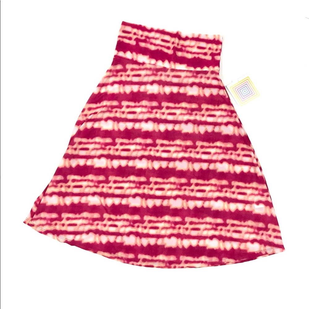 NWT Lularoe Azure Pink Tie Dye Skirt or Coverup